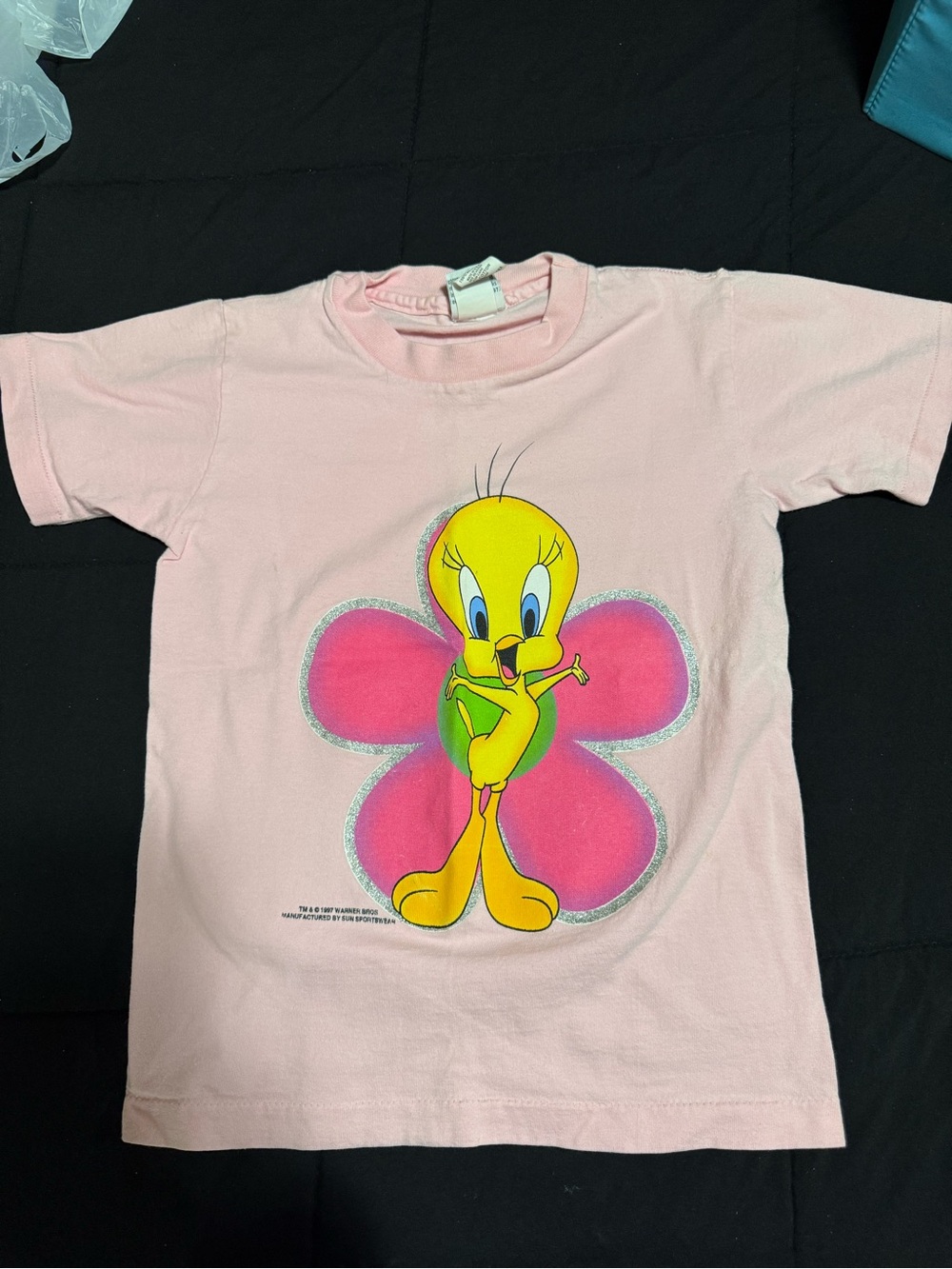 Kids' Pink Tweety Short-Sleeve Tee